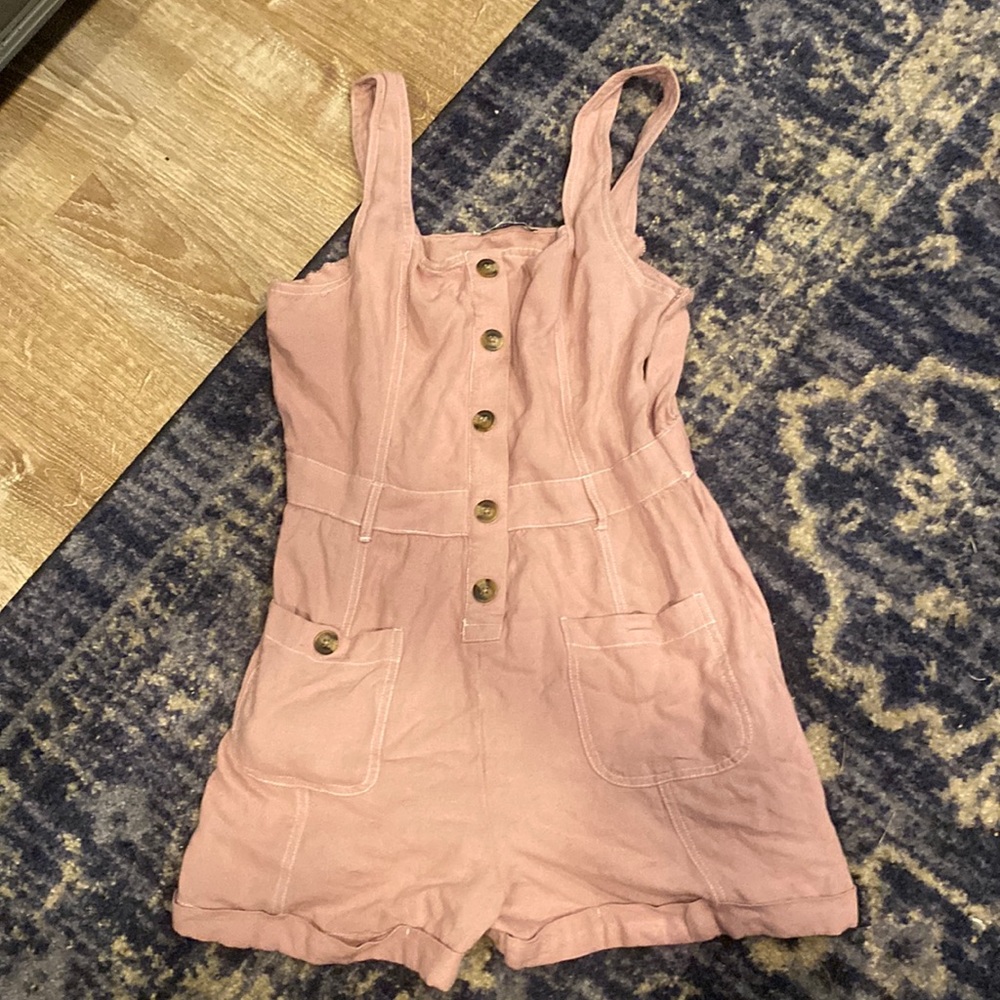 American Eagle pink romper